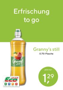 Granny's still 0,75L € 1,29